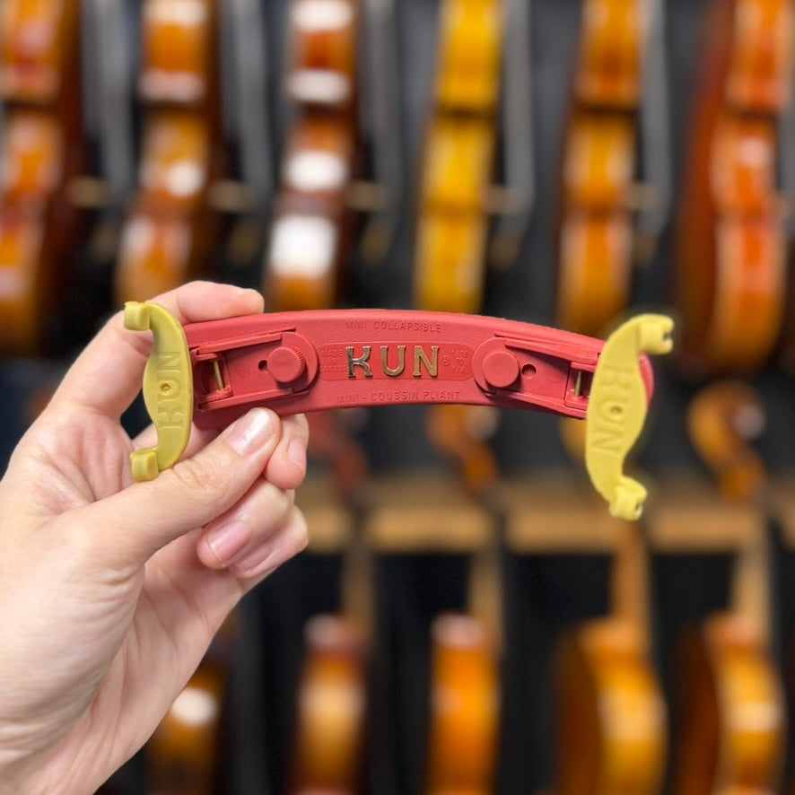 Kun Mini Collapsible Violin Shoulder Rest 1/16-1/4