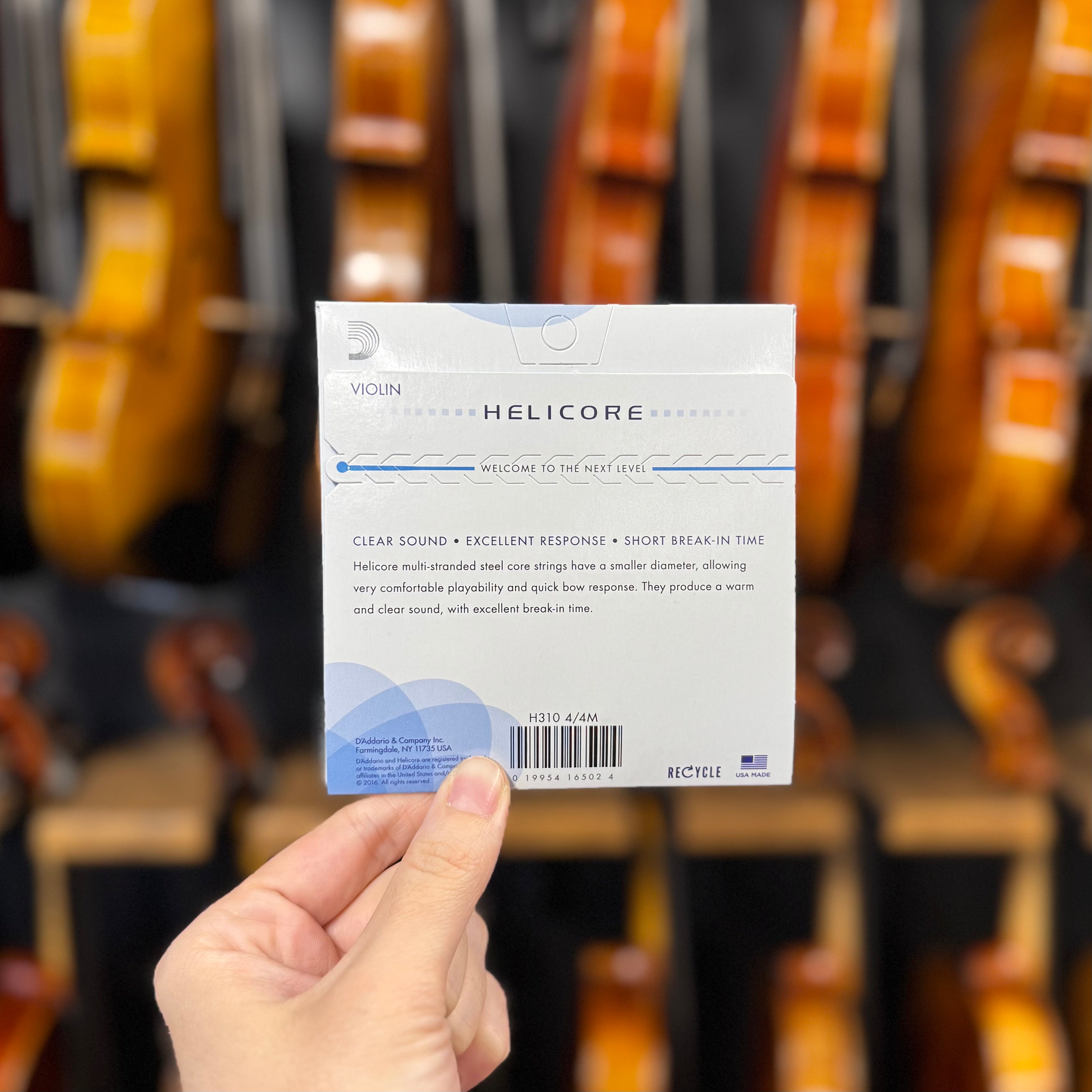 Helicore Violin Strings