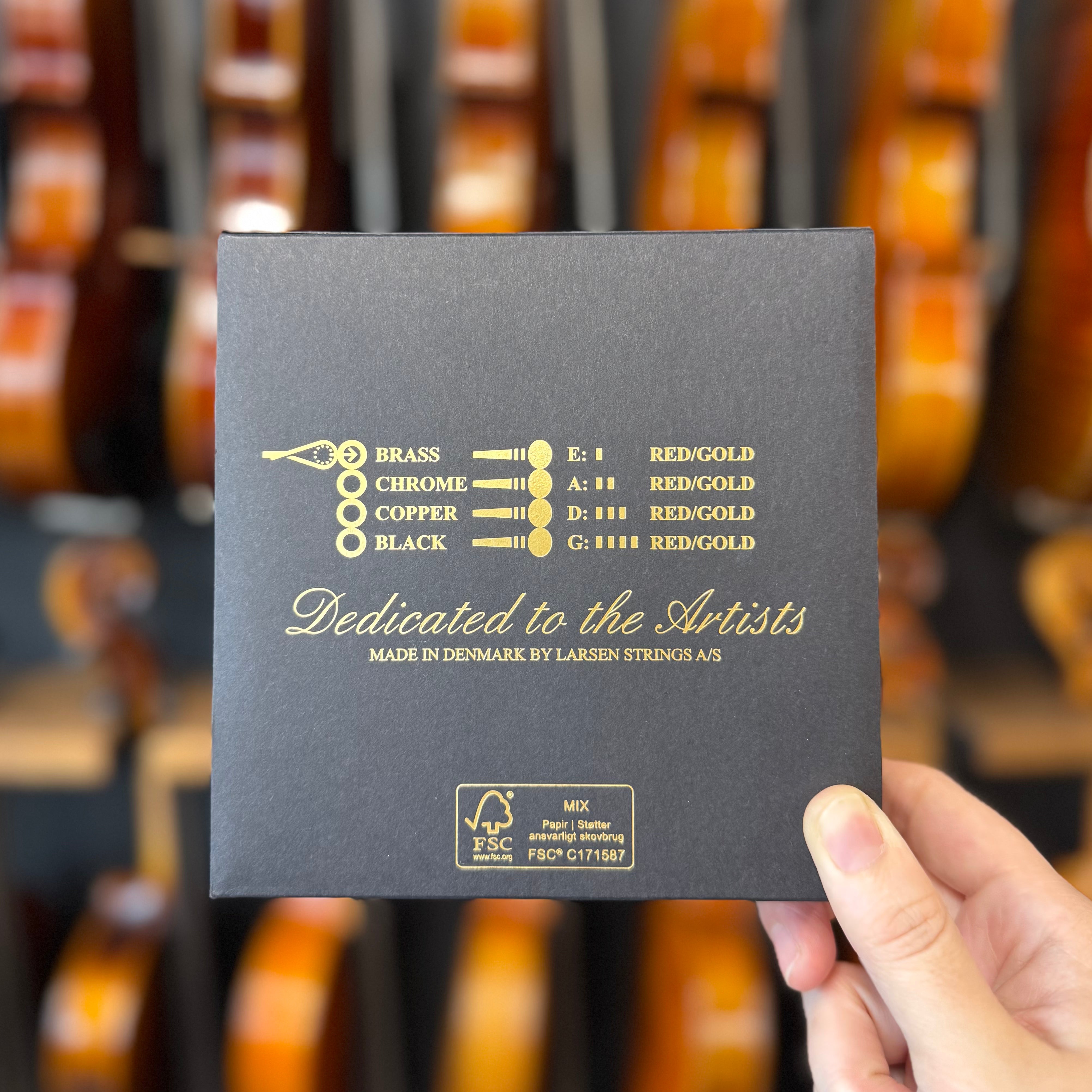 Larsen Il Cannone Gold Violin String Set