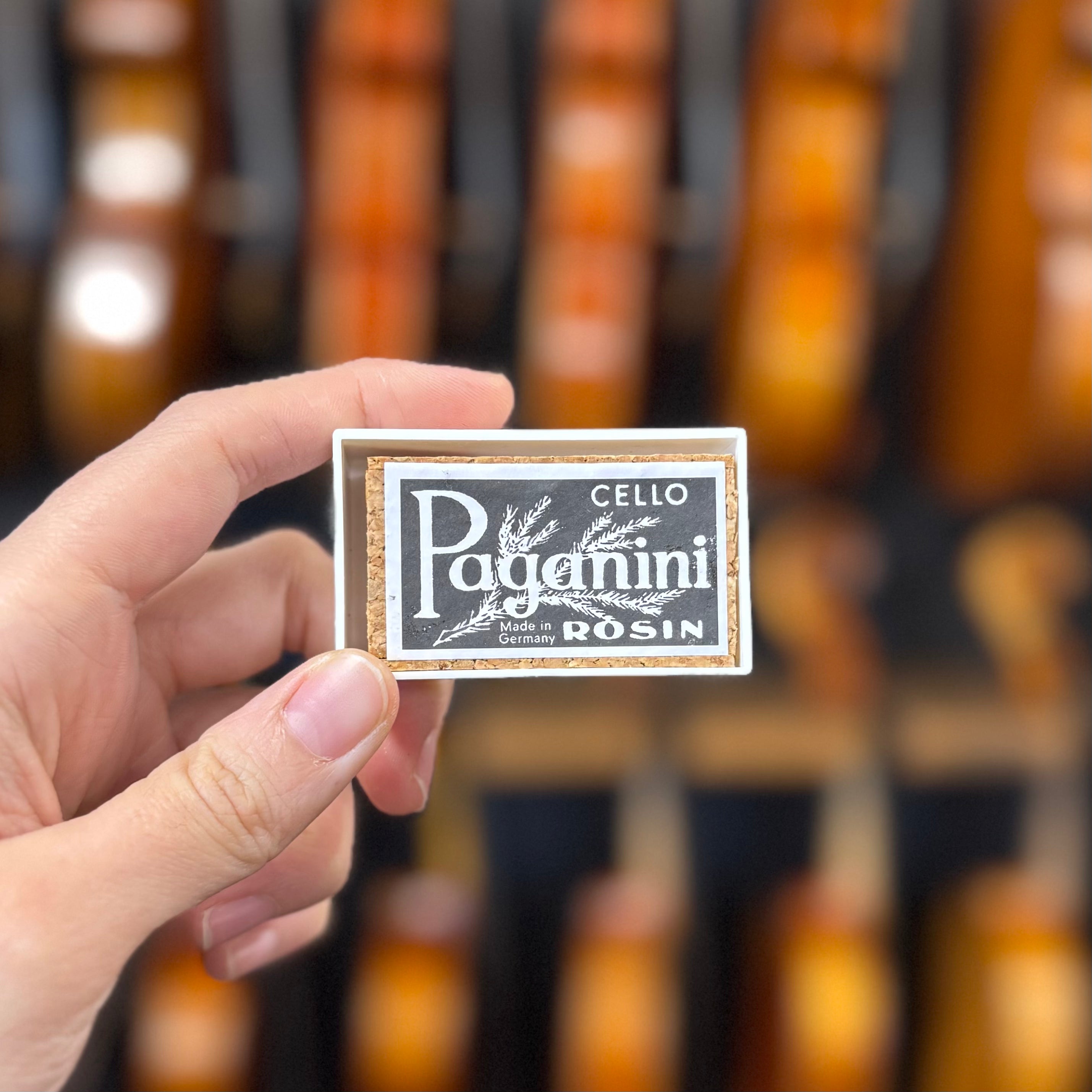 Paganini Cello Rosin with Cork Cover