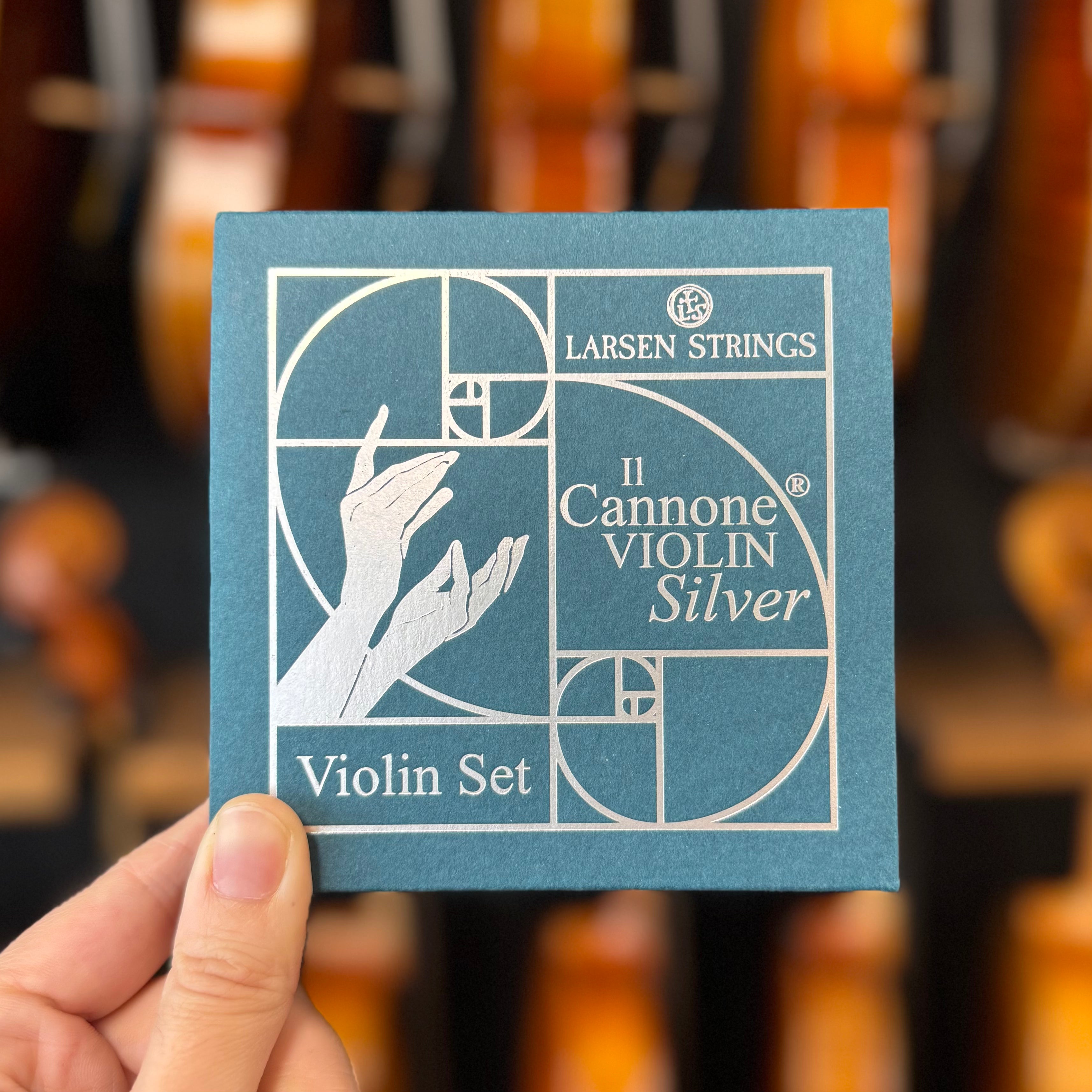 Larsen Il Cannone Silver Violin Strings