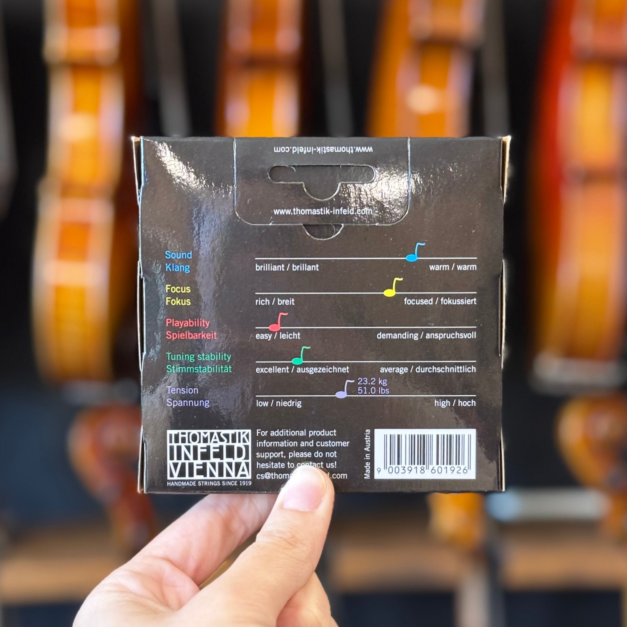 Vision Solo Violin Strings 4/4