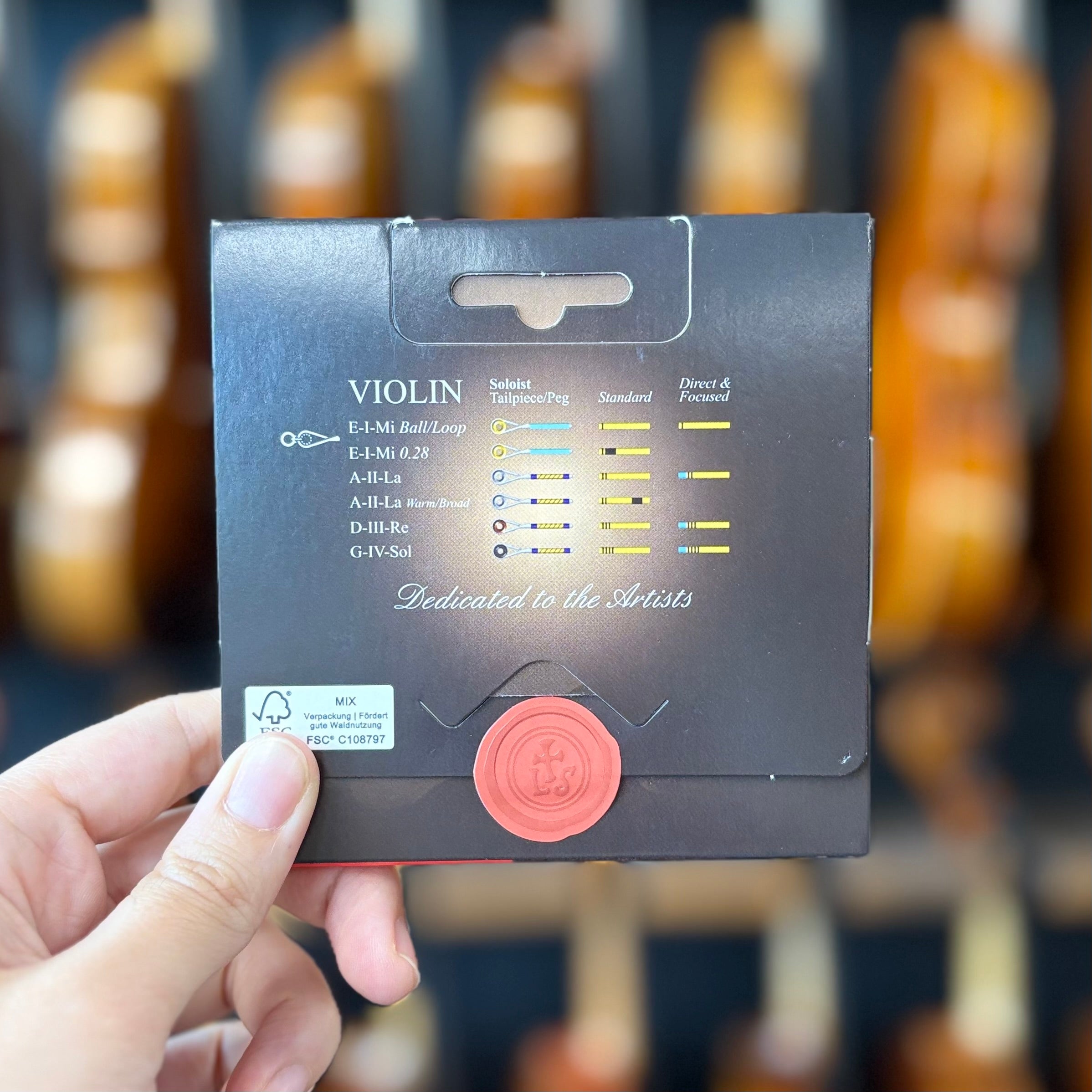 Larsen Il Cannone Solo Violin Strings 4/4