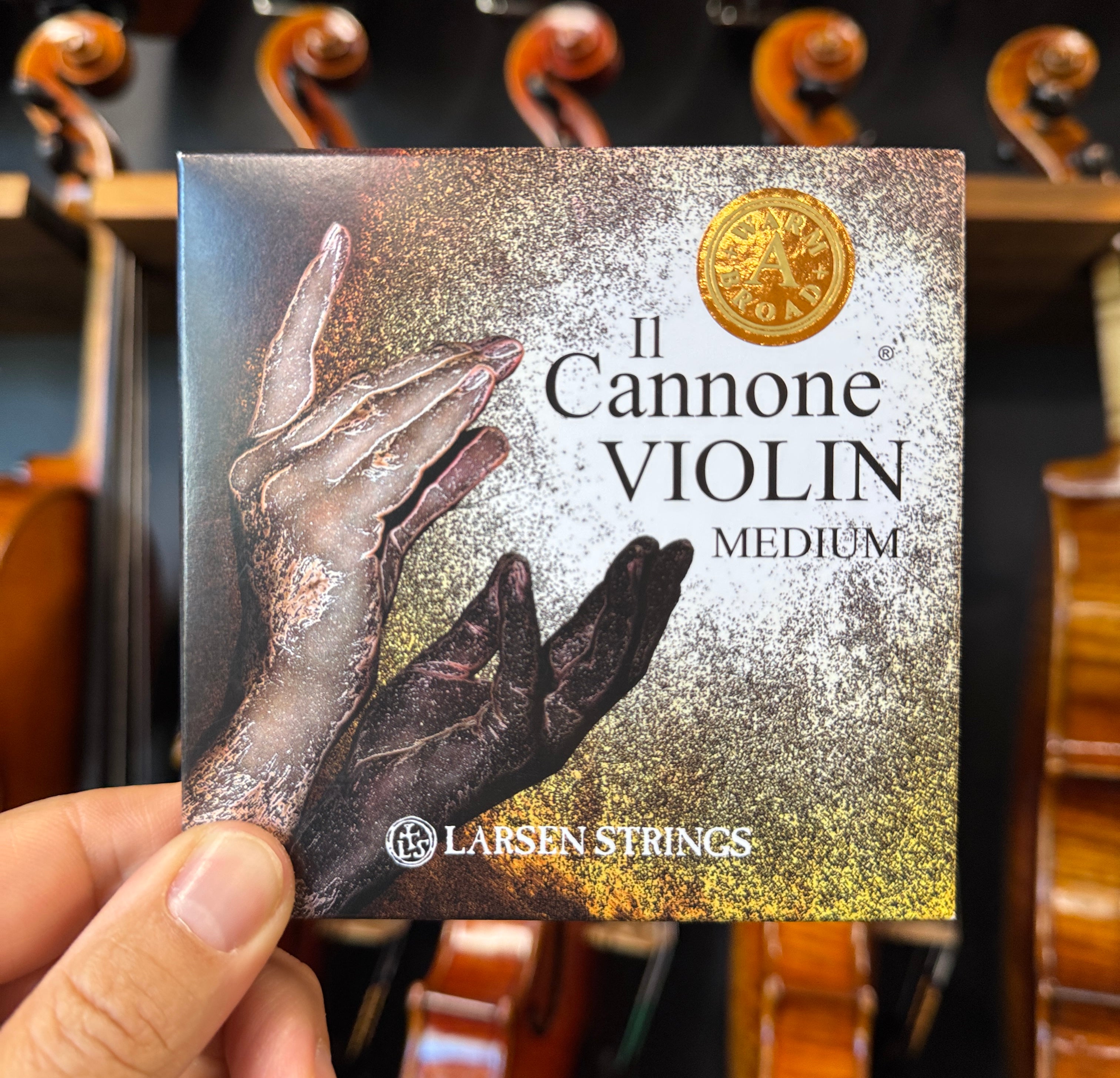 Larsen Il Cannone Violin Strings 4/4 Set (Warm & Broad A/Med)
