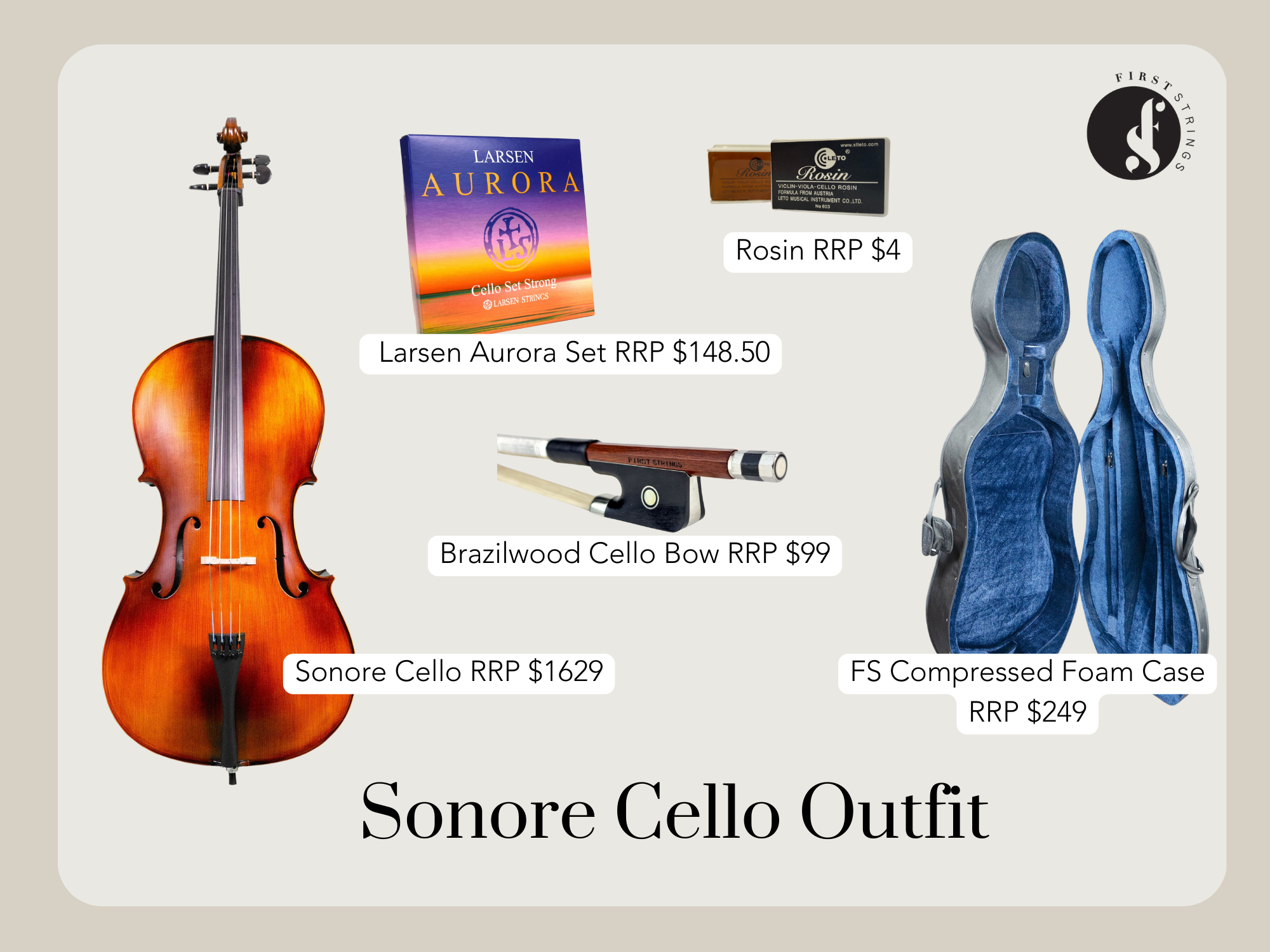 Sonore Cello Outfit