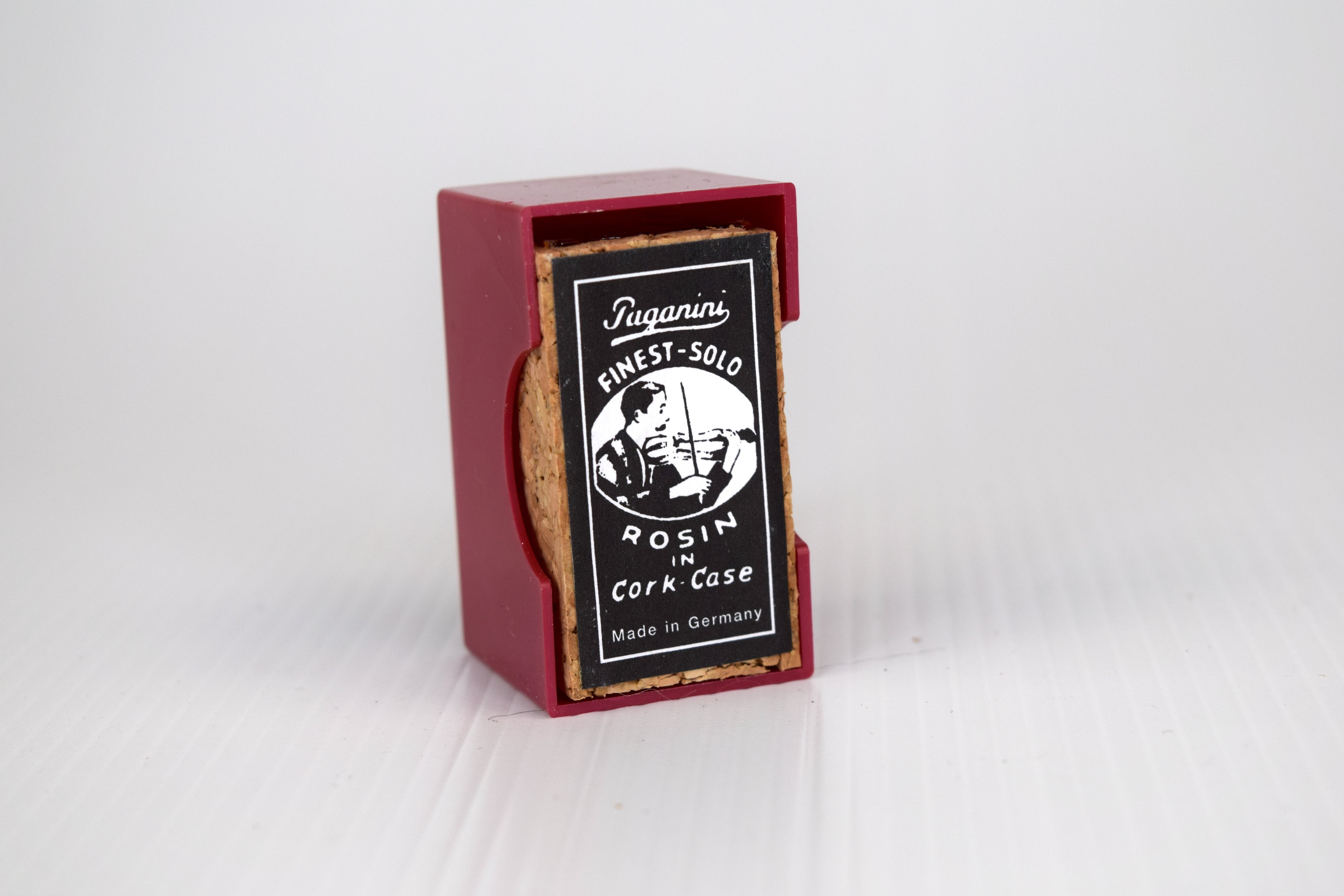 Paganini Violin Rosin with Cork Cover