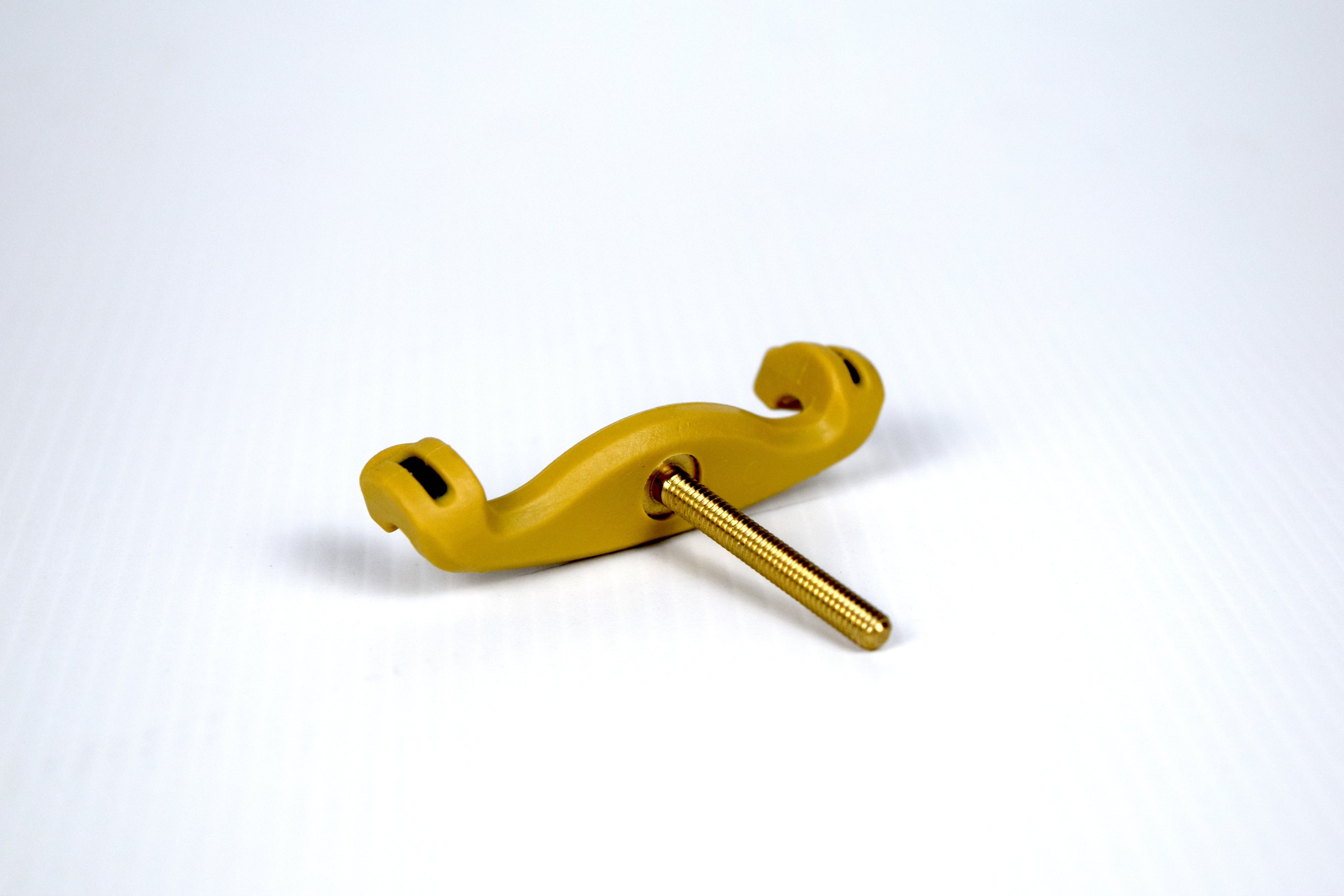 Kun Shoulder Rest Foot Overmoulded 4/4 - Violin/Viola Extra Long