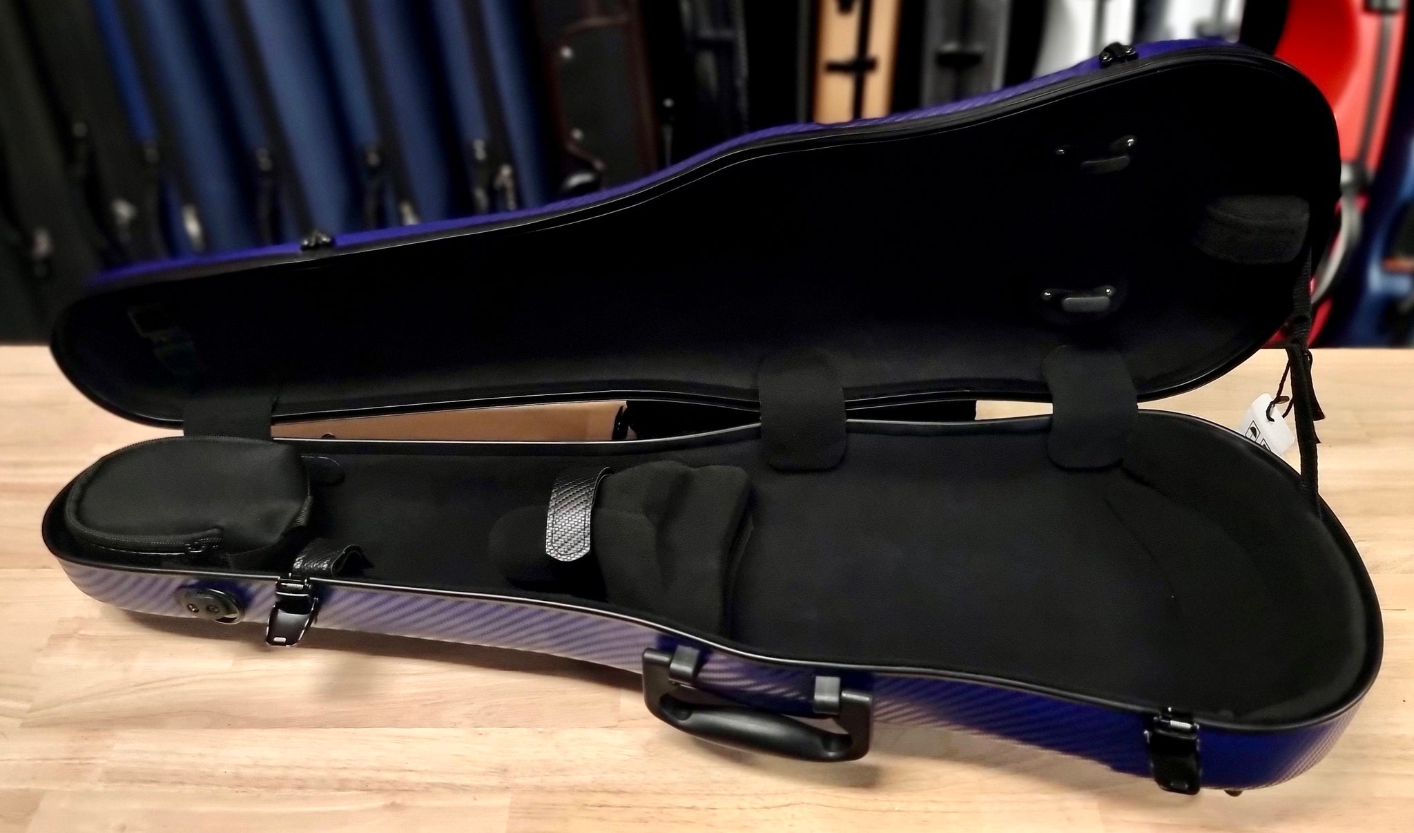 FS Slim Violin Case - Deep Blue