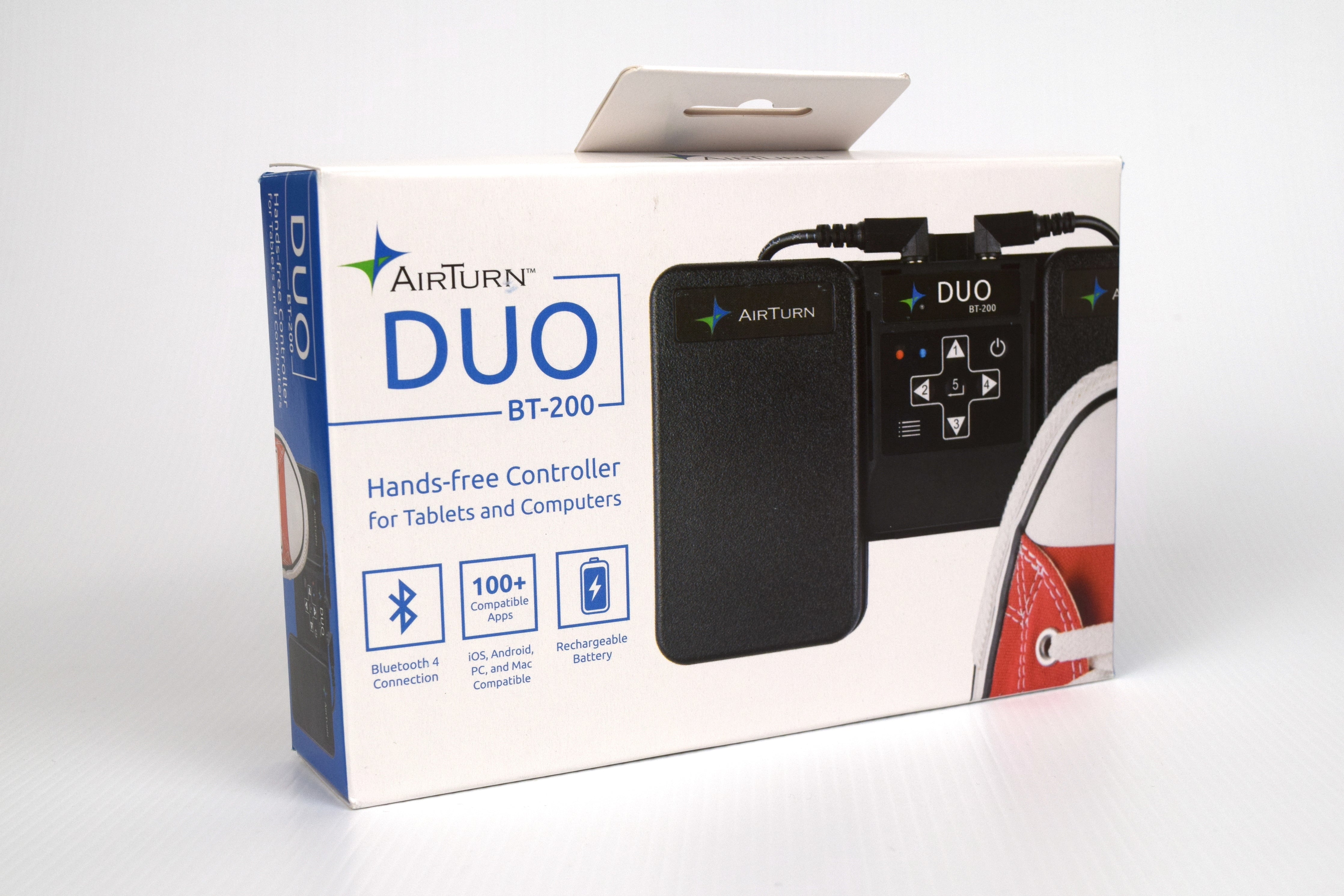 AirTurn DUO BT-500 with 2 Pedals