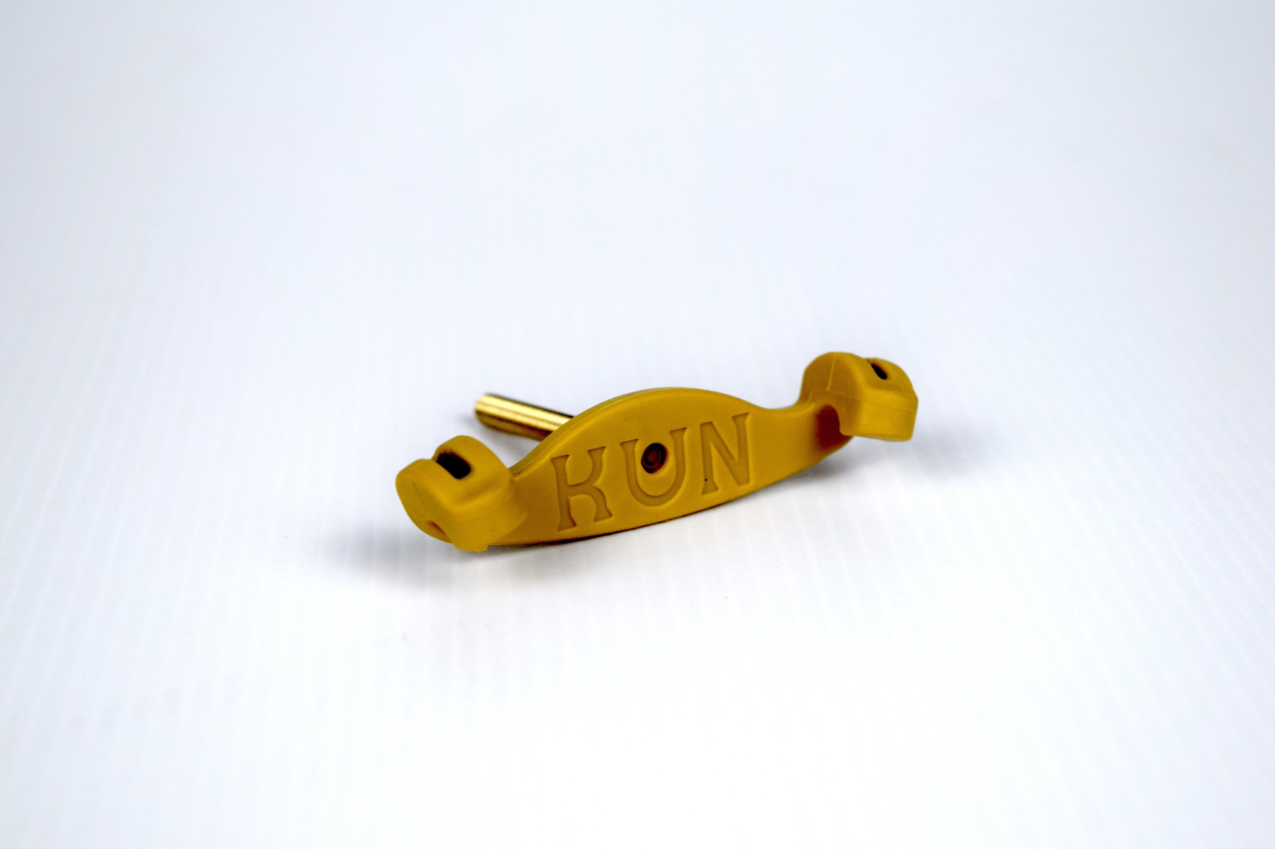 Kun Shoulder Rest Foot Overmoulded 4/4 - Violin/Viola Extra Long