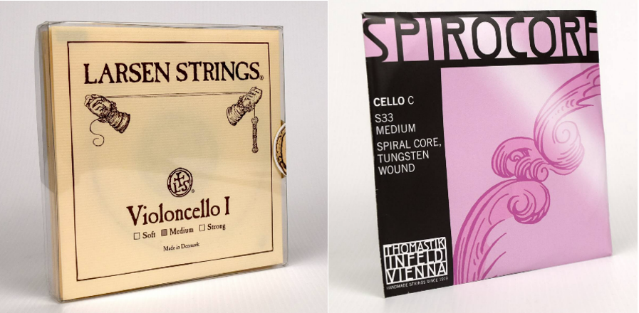 Larsen & Spirocore Tungsten Combined Cello String Set 4/4