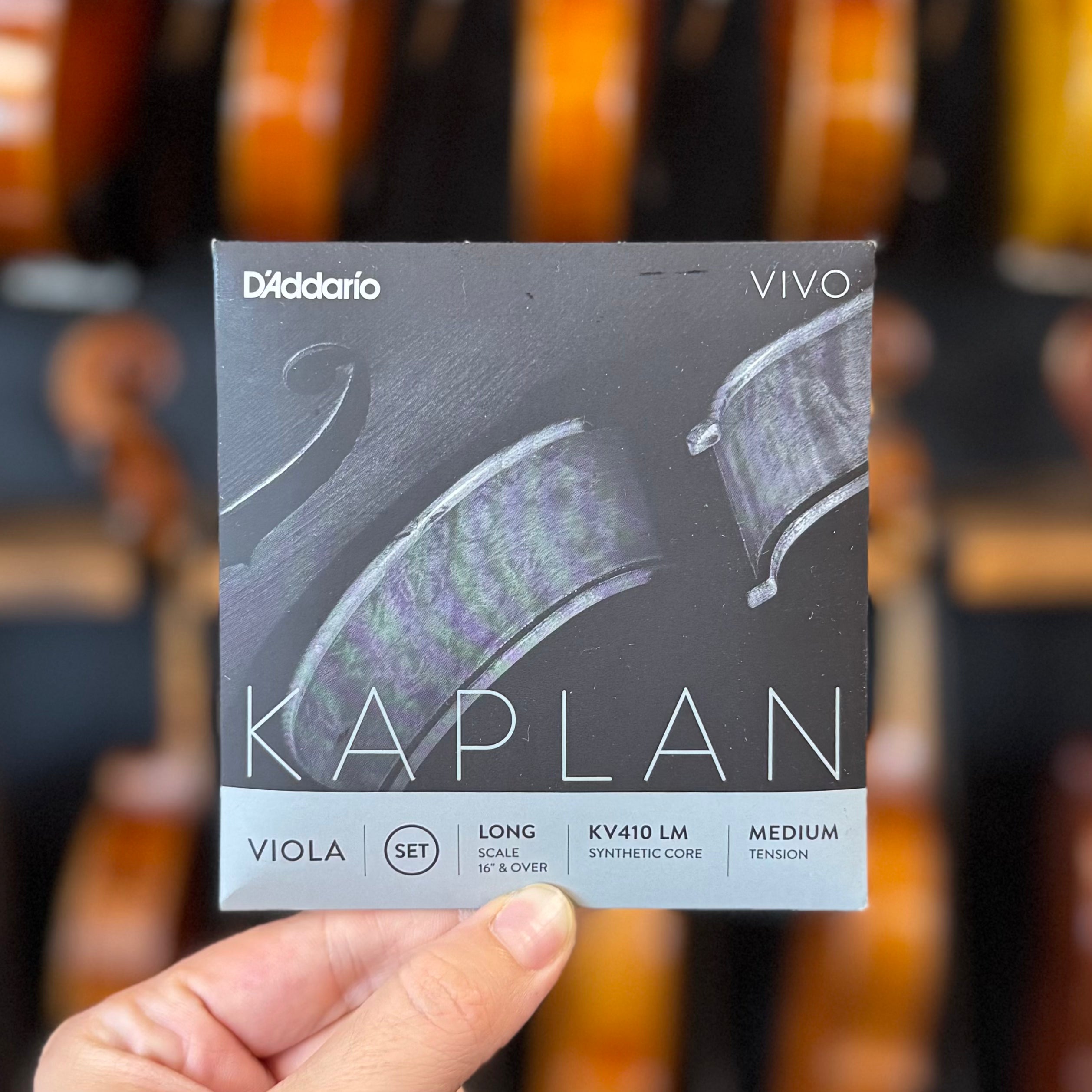 Kaplan Vivo Viola String Set / 4/4 (Long/Medium)