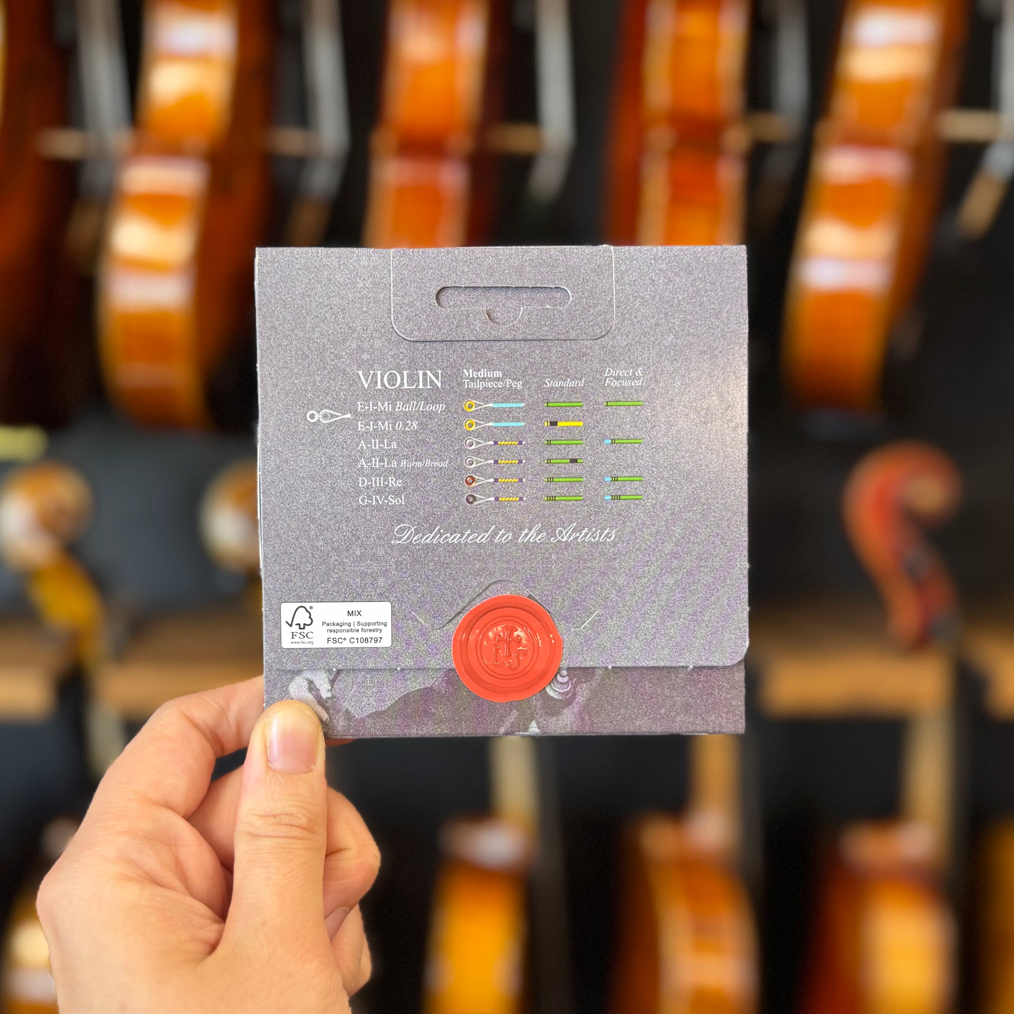 Larsen Il Cannone Violin String Set / 4/4 (Direct & Focused)