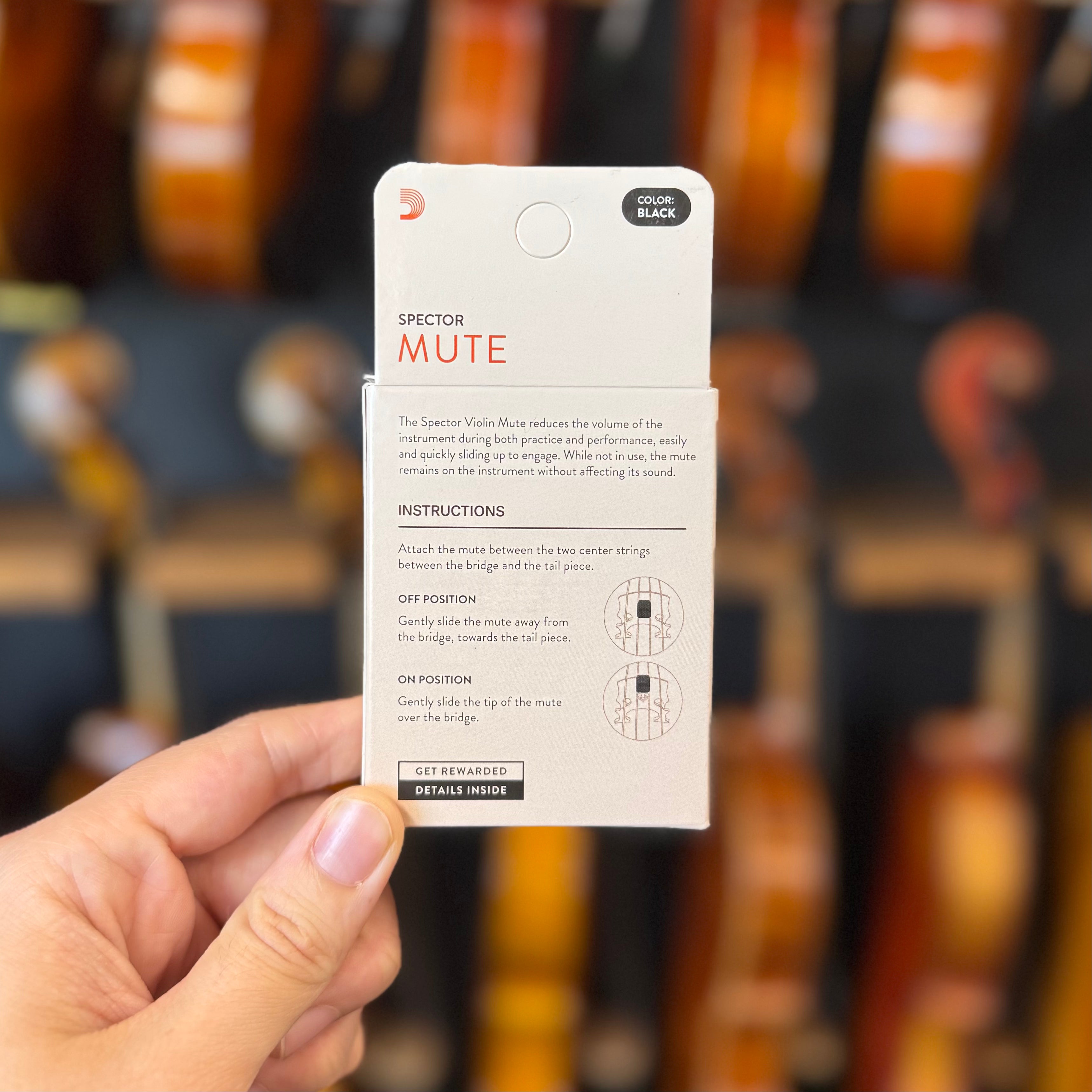 D'Addario Spector Violin Mute