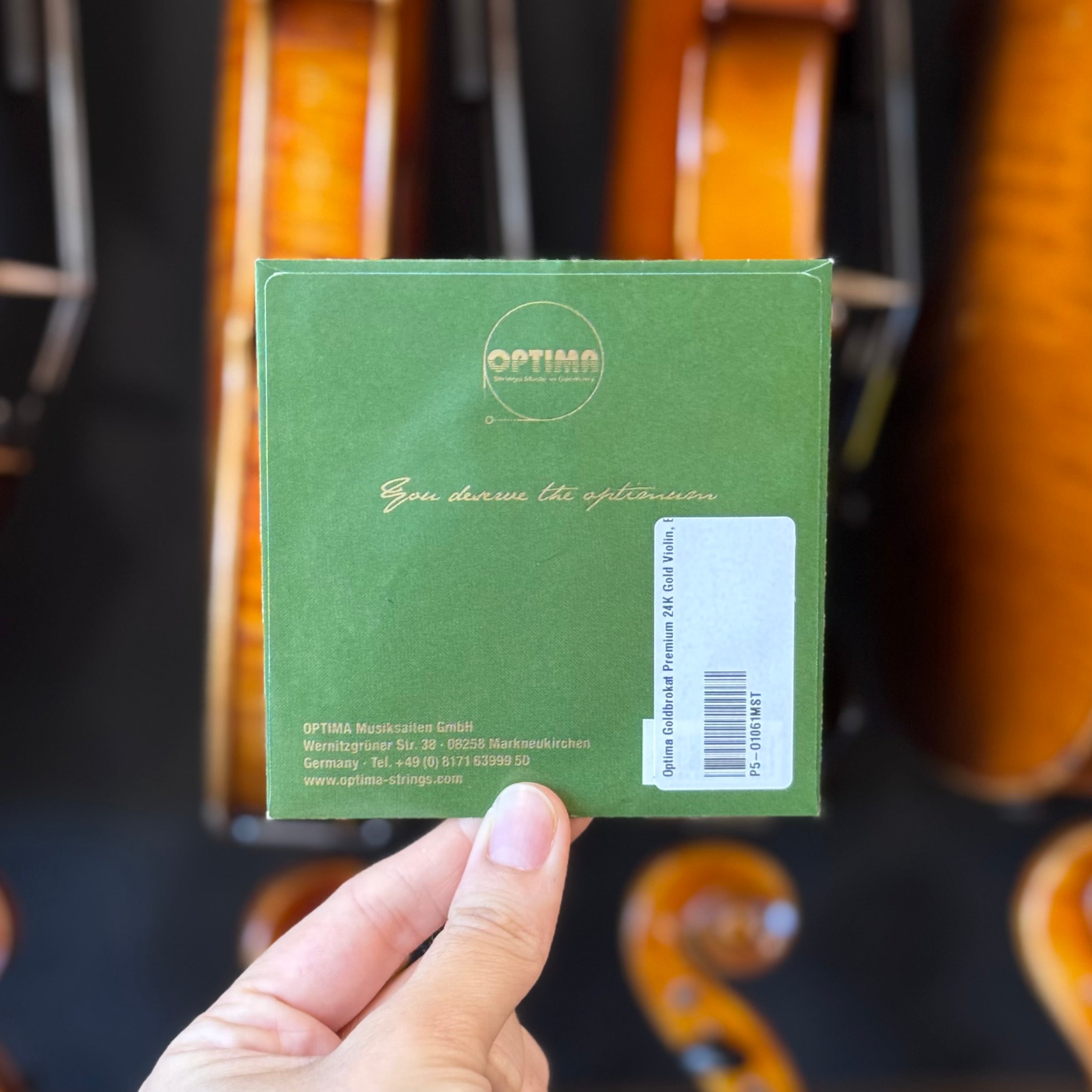 Optima Goldbrokat Violin String
