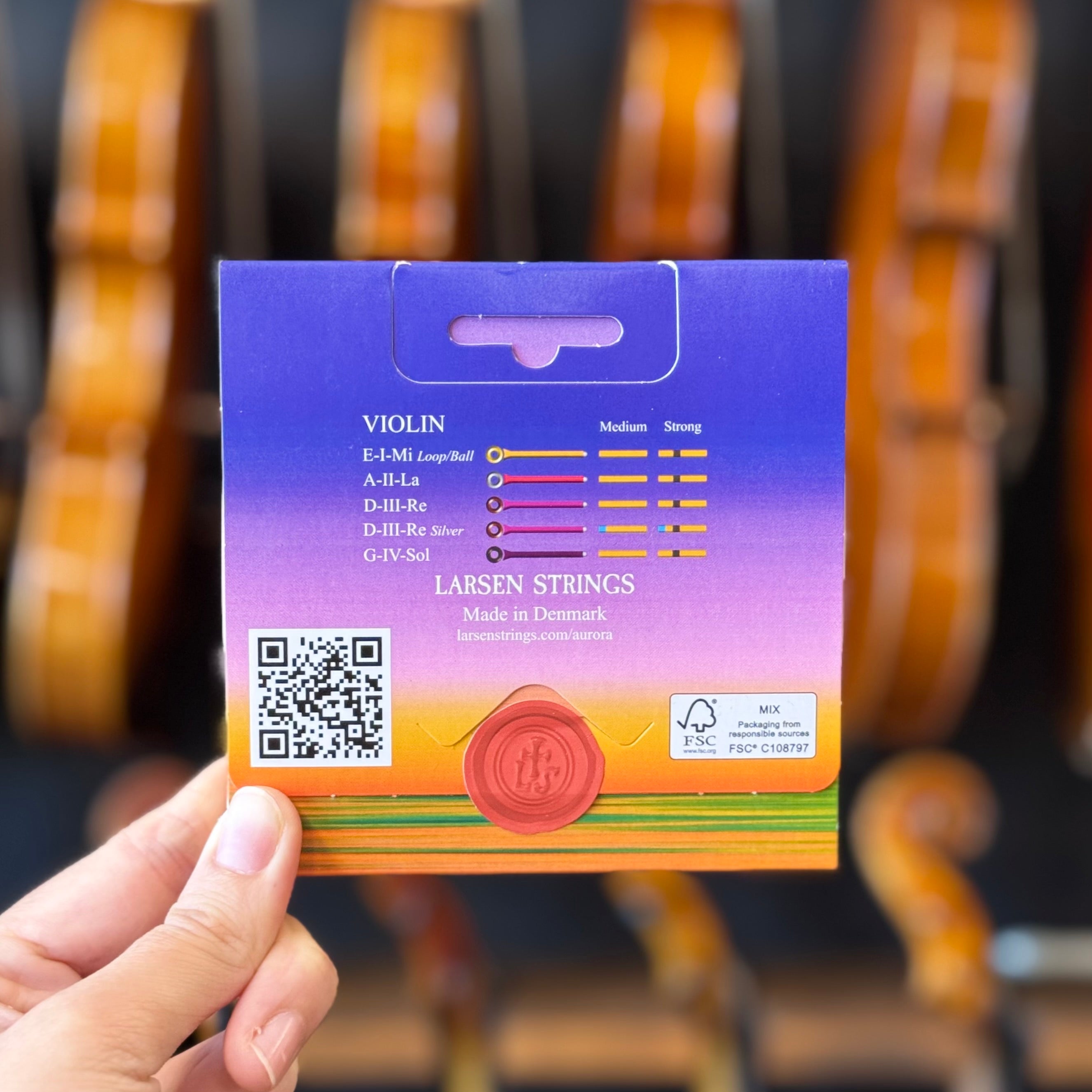 Larsen Aurora Violin Strings