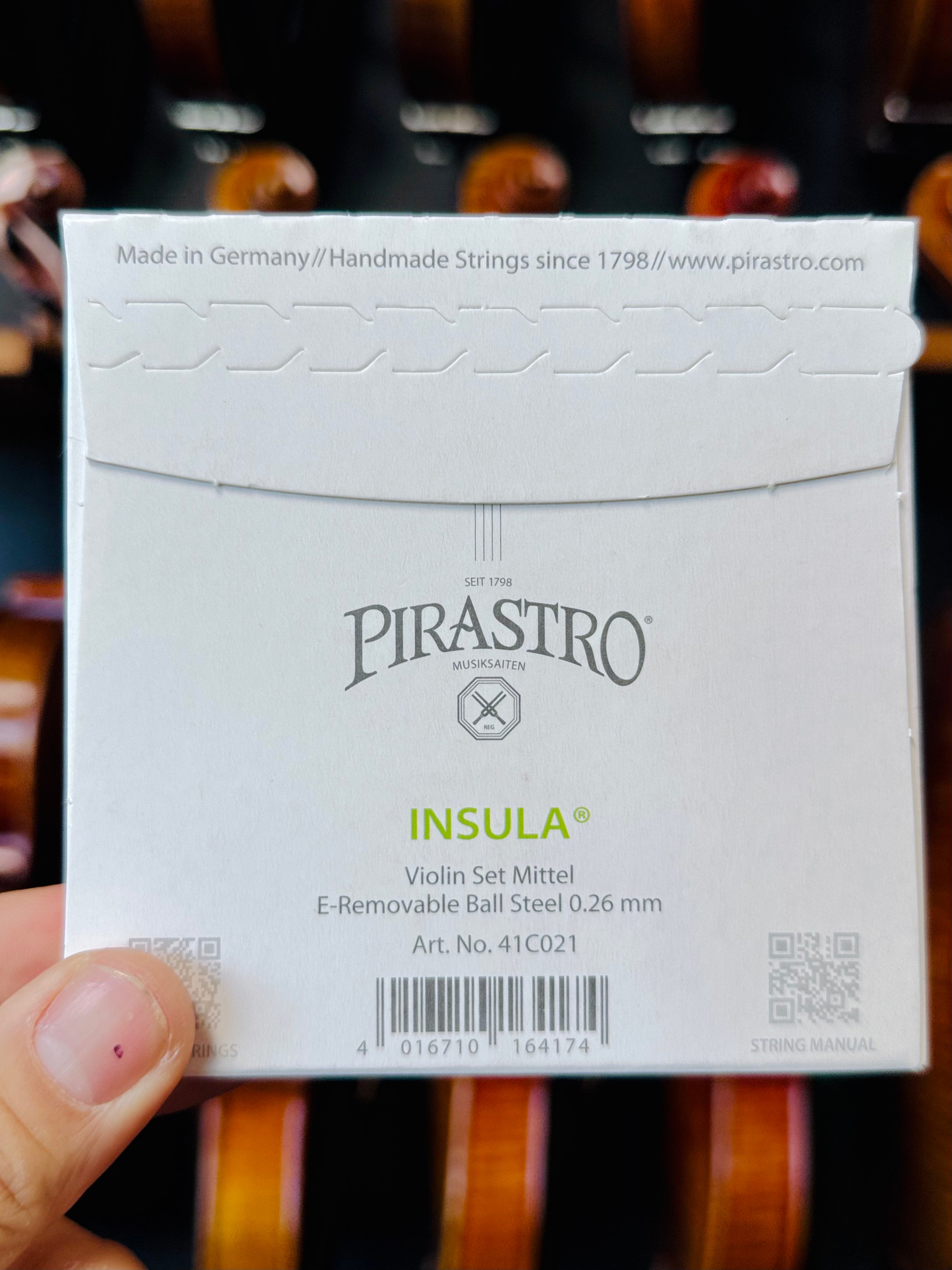 Pirastro Violin Insula 4/4 Set