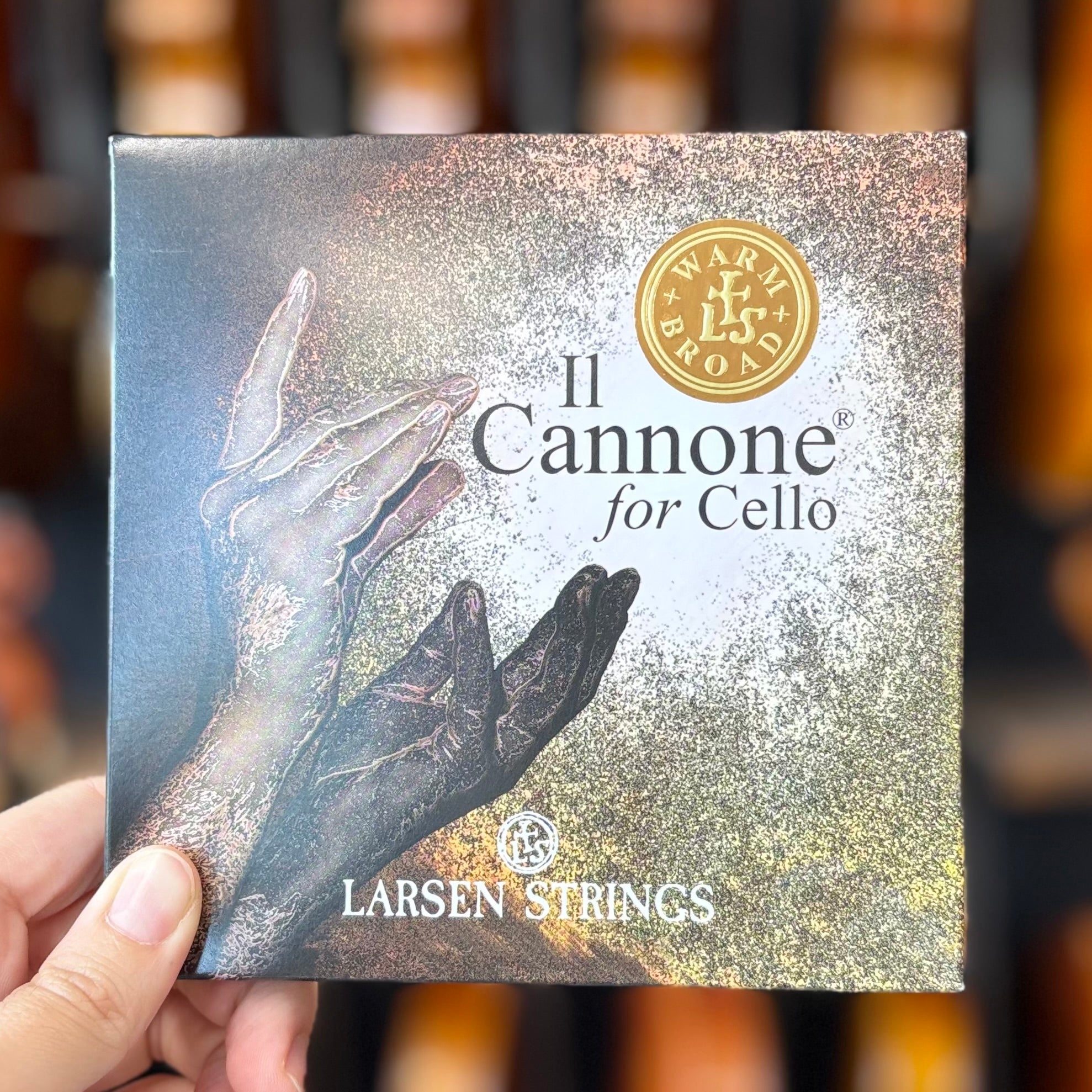 Larsen Aurora Cello String Set, Medium - Darius Music Instru