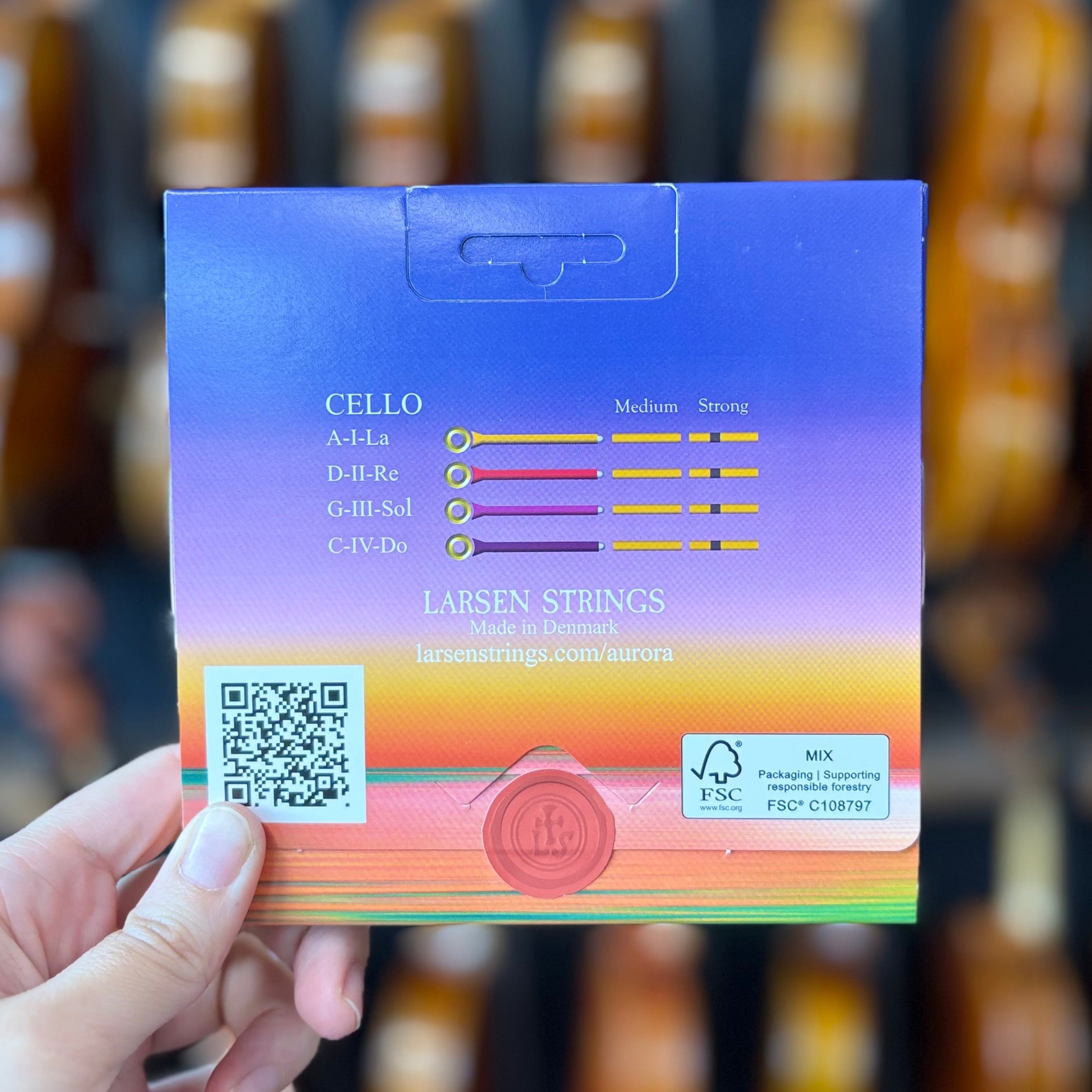 Larsen Aurora Cello Strings