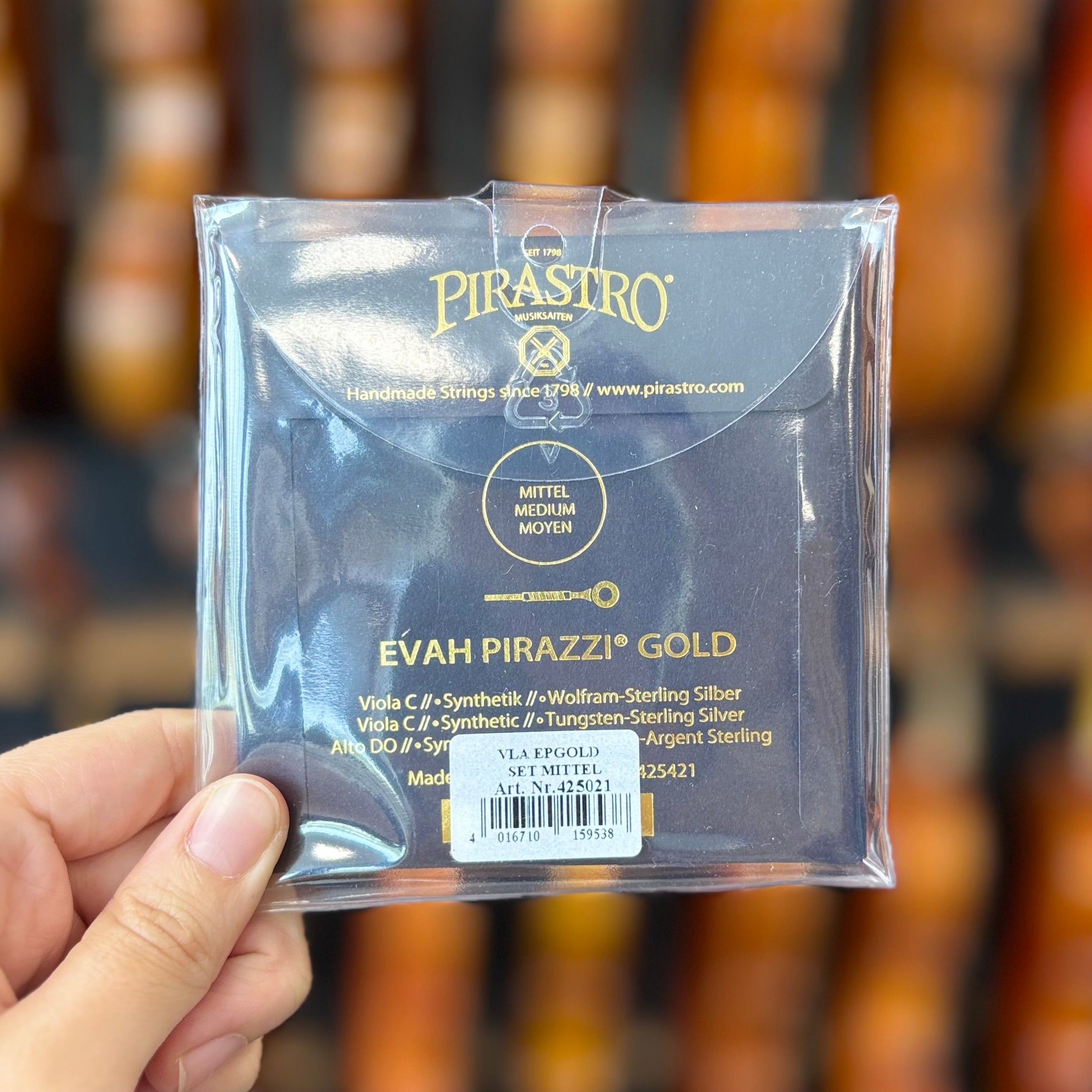 Evah Pirazzi Gold Viola String