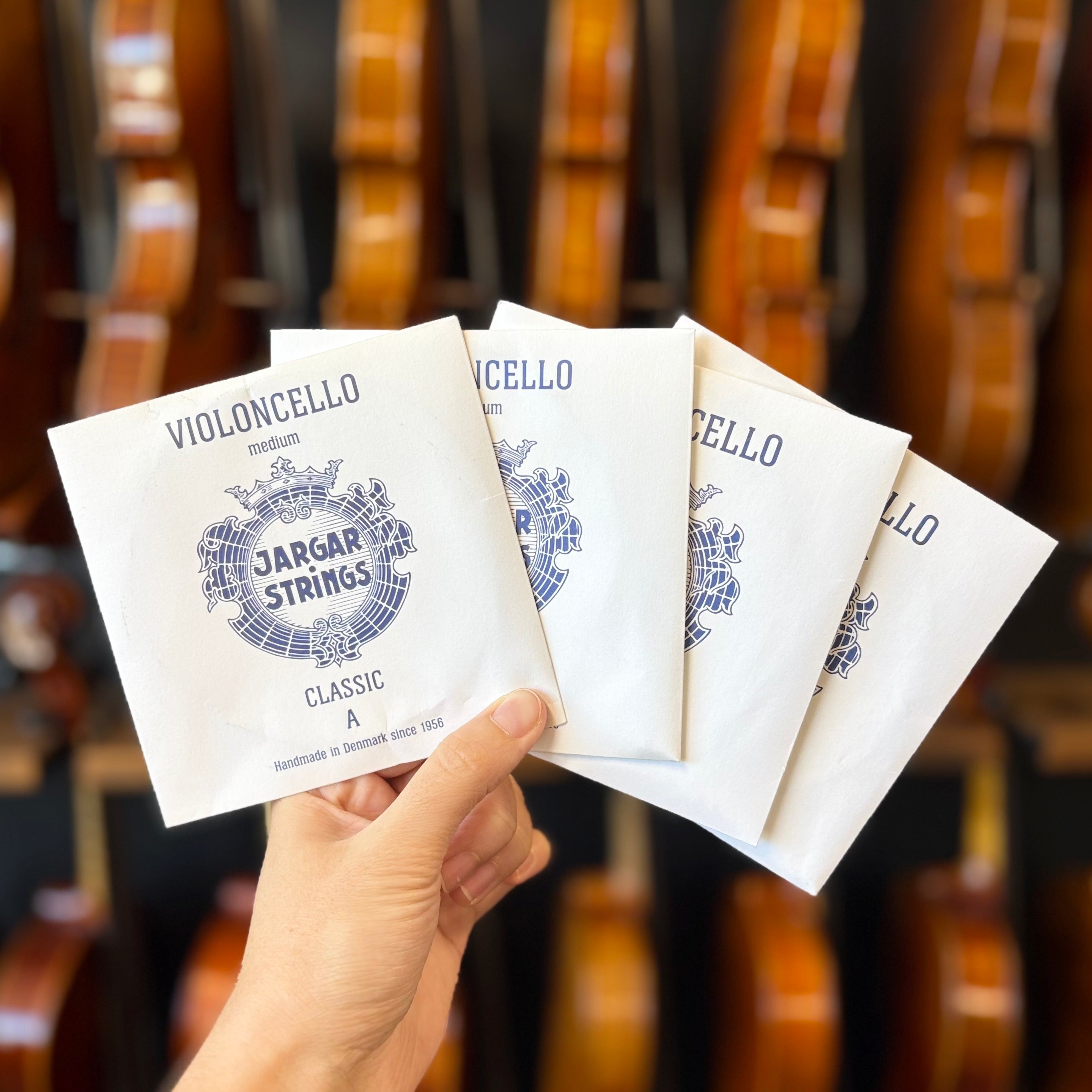 Jargar Cello Strings 4/4 (Medium)