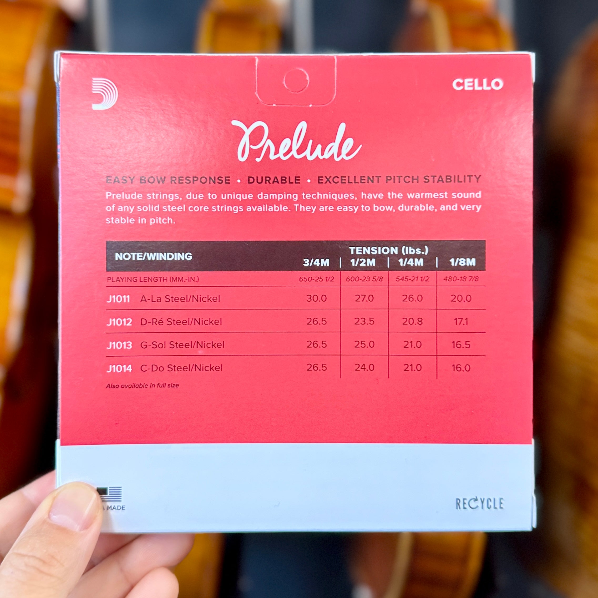 Prelude Cello Set