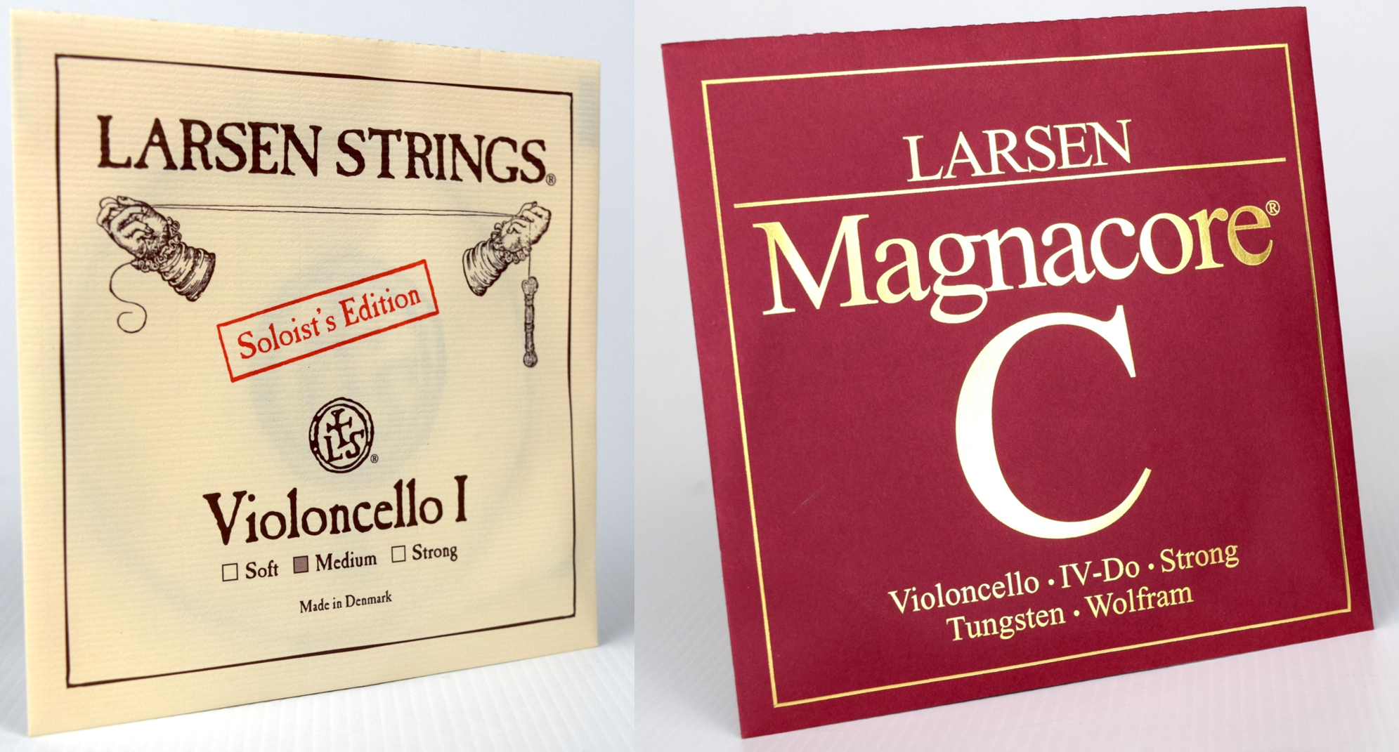 Larsen Soloist & Larsen Magnacore Combined Cello String Set 4/4
