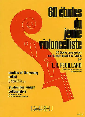 60 Studies of the Young Cellist - Feuillard